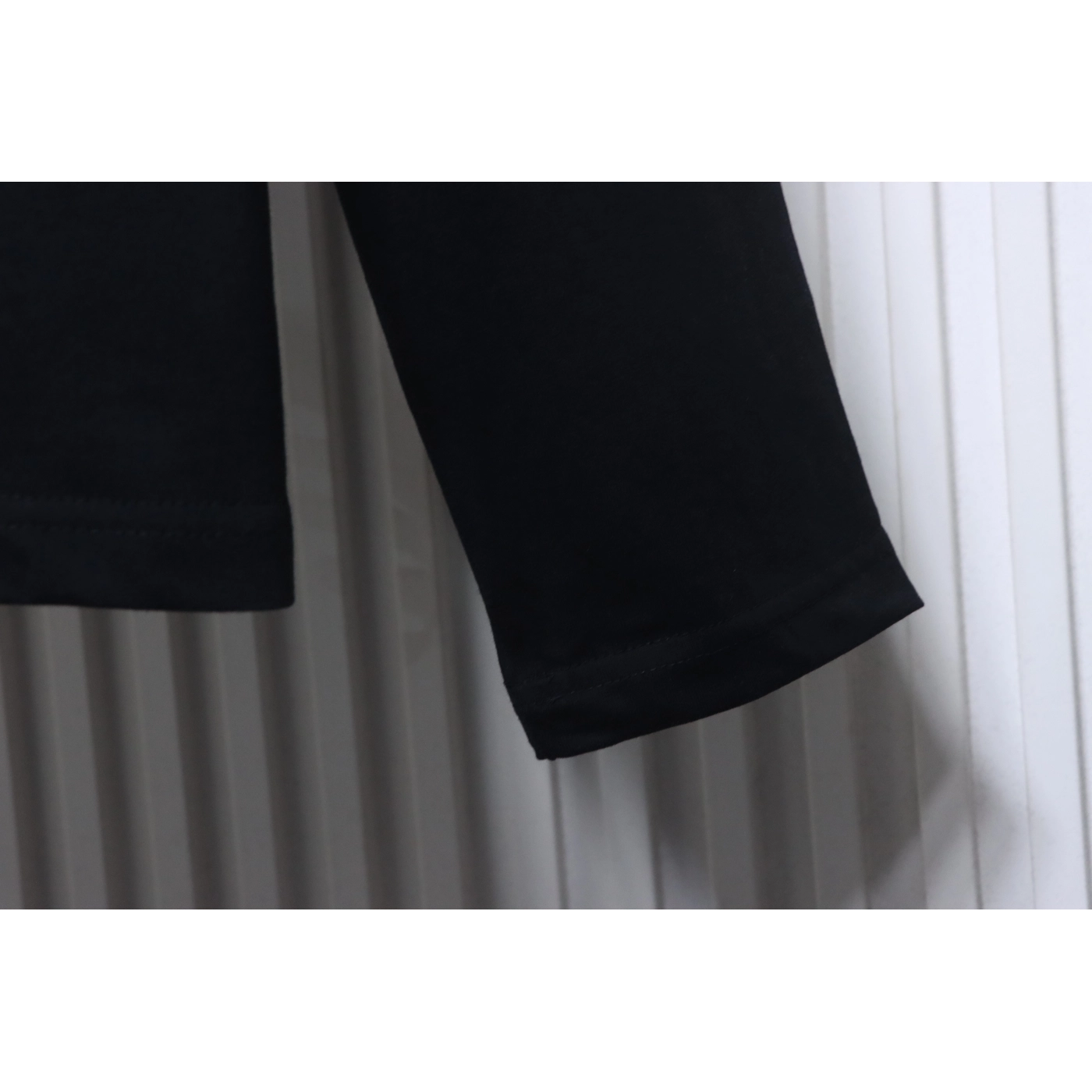 Acne Studios Circular Logo Long-Sleeve Top Black