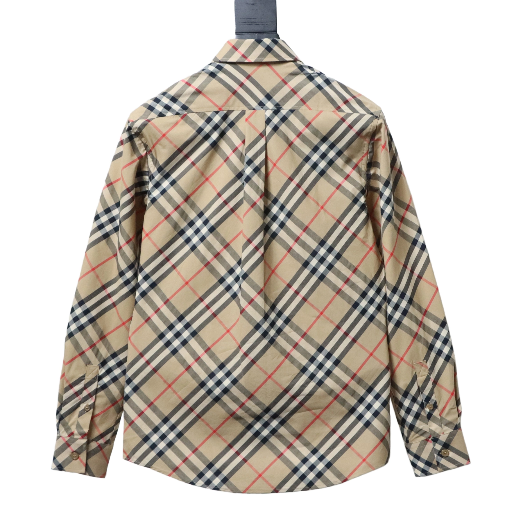 Burberry Long-Sleeve Cotton Twill Check Shirt