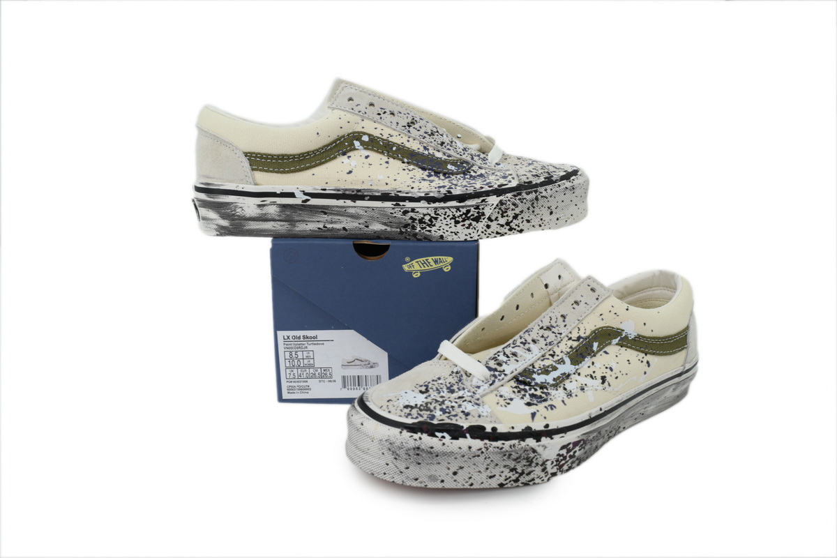 Vans Premium Old Skool 36 Paint Splatter Turtledove VN000D9RDJR