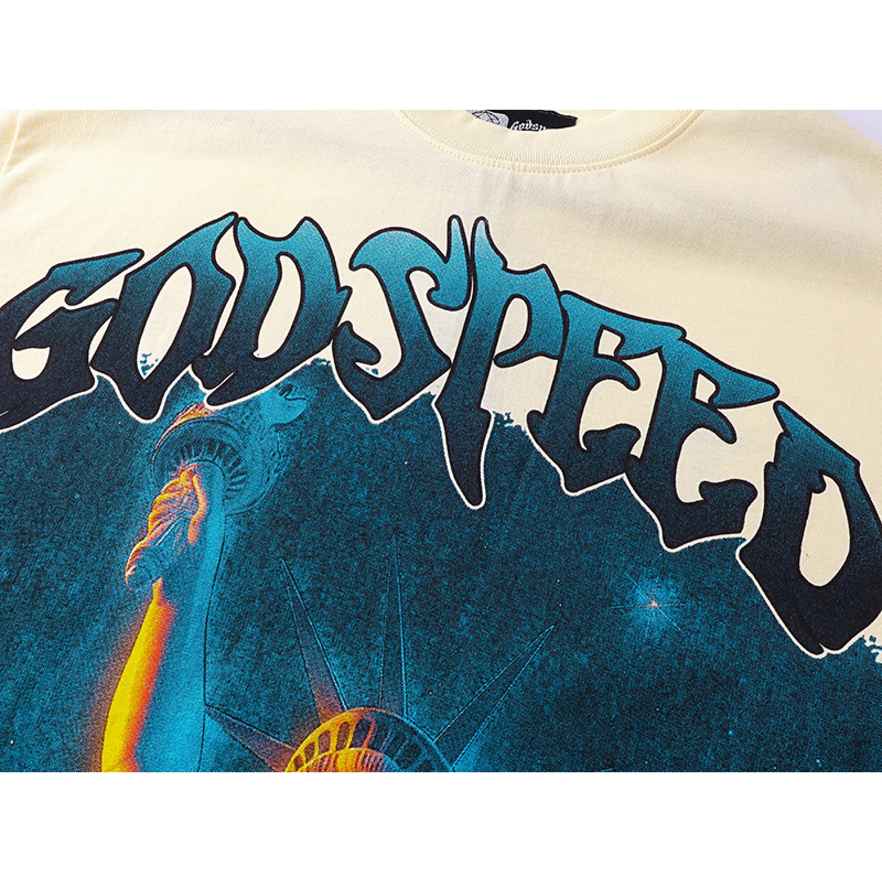 Godspeed T-Shirt Washed White 3133