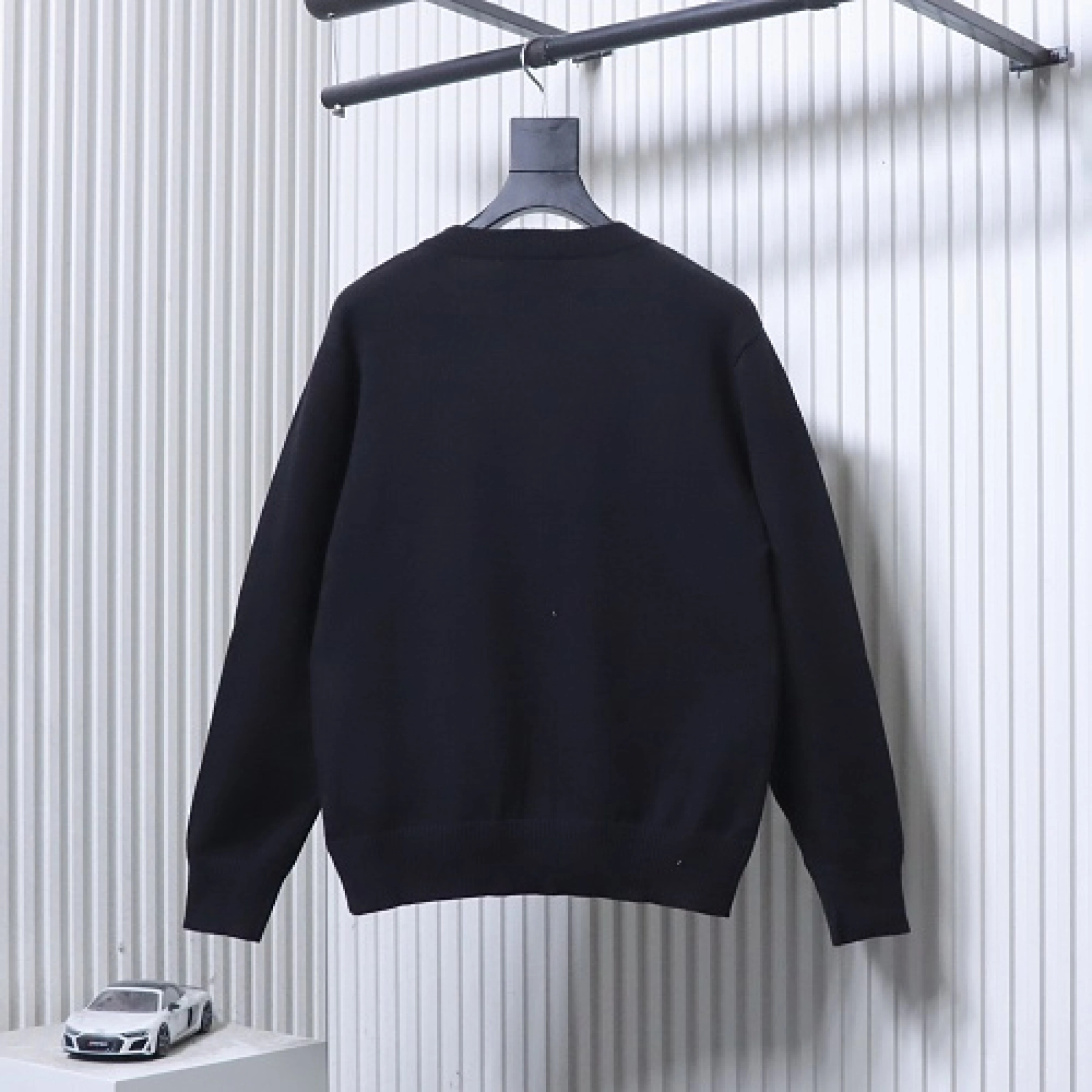 Ami V-neck cardigan Black