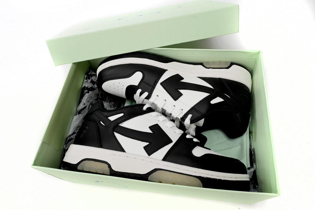 OFF-WHITE Out Of Office Black And White OMIA189 C99LEA00 11004
