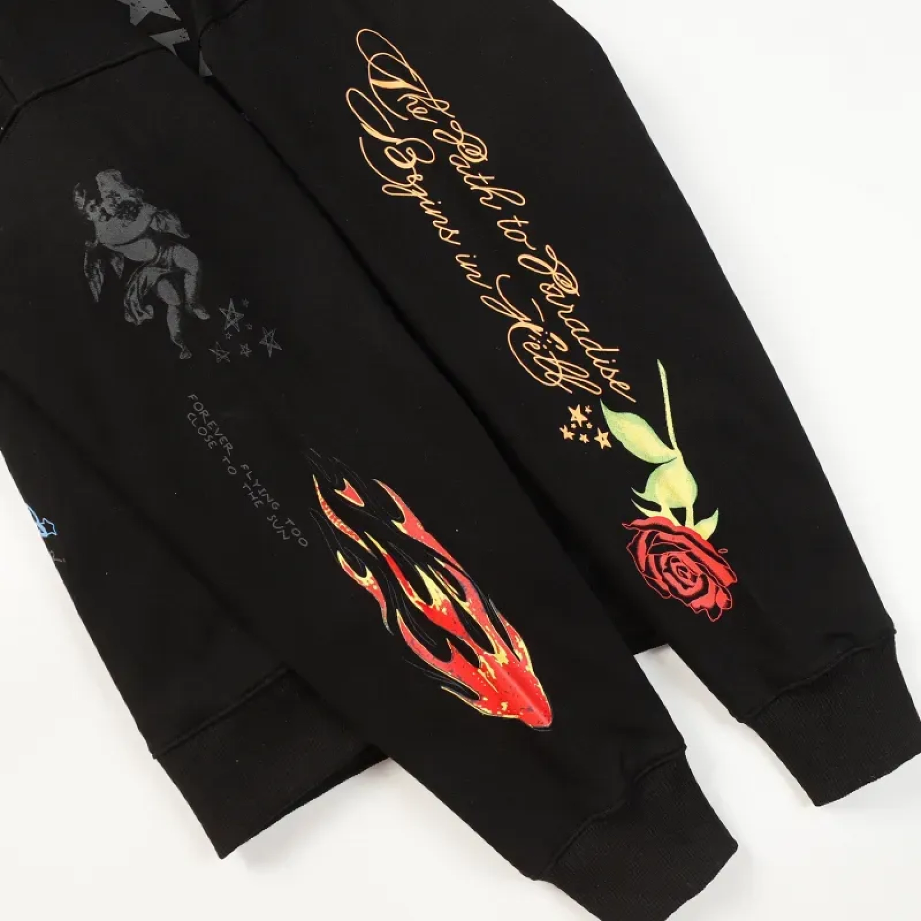 Hellstar Studio Summer Love Hoodie Black