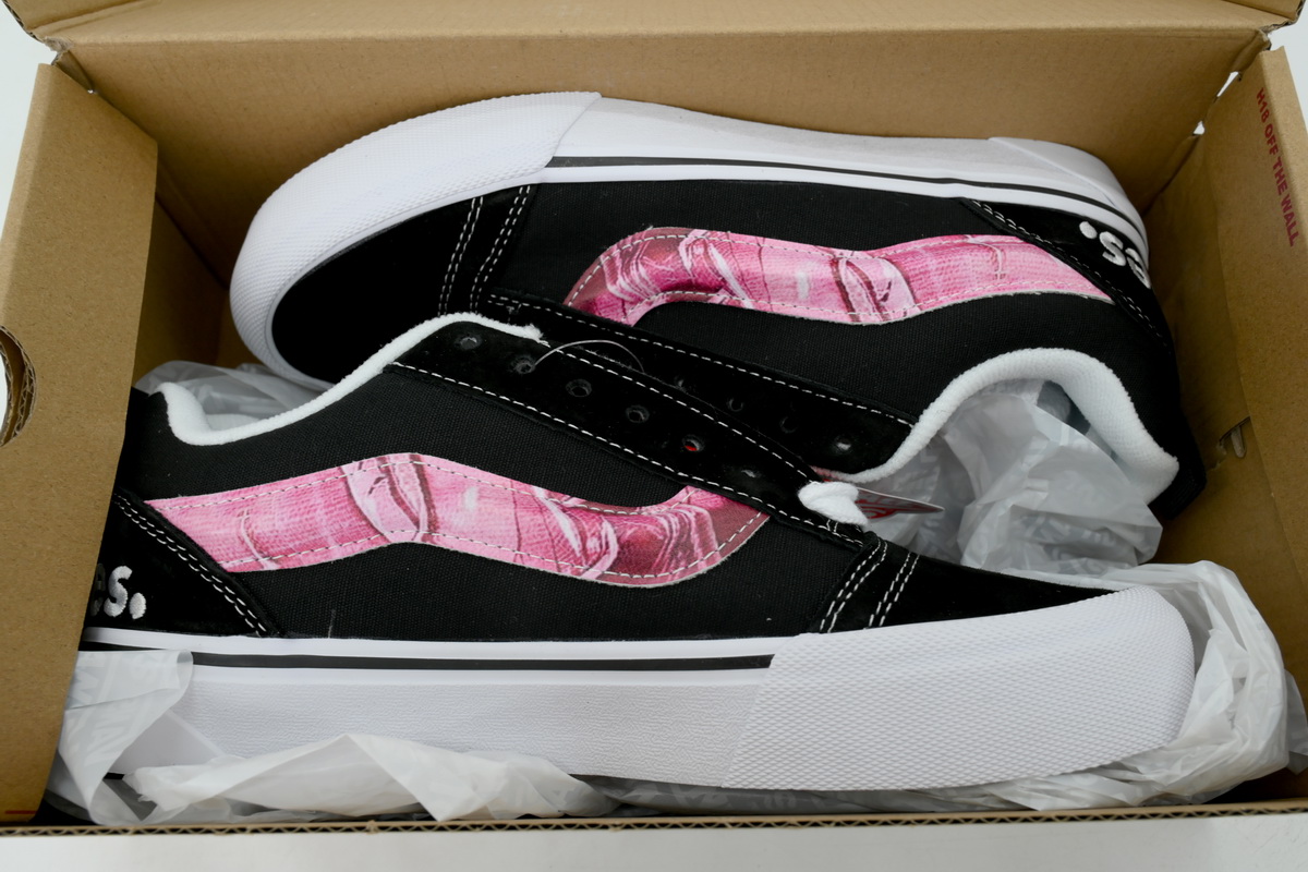 Peaches x Vans Knu-Skool Black Pink VN0009QCB9P