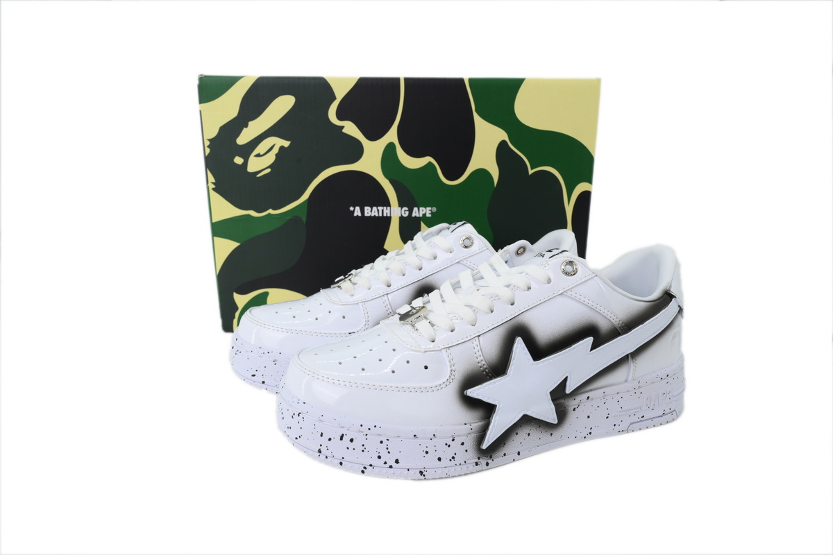 A Bathing Ape White Graffiti OZXSHM310911Q