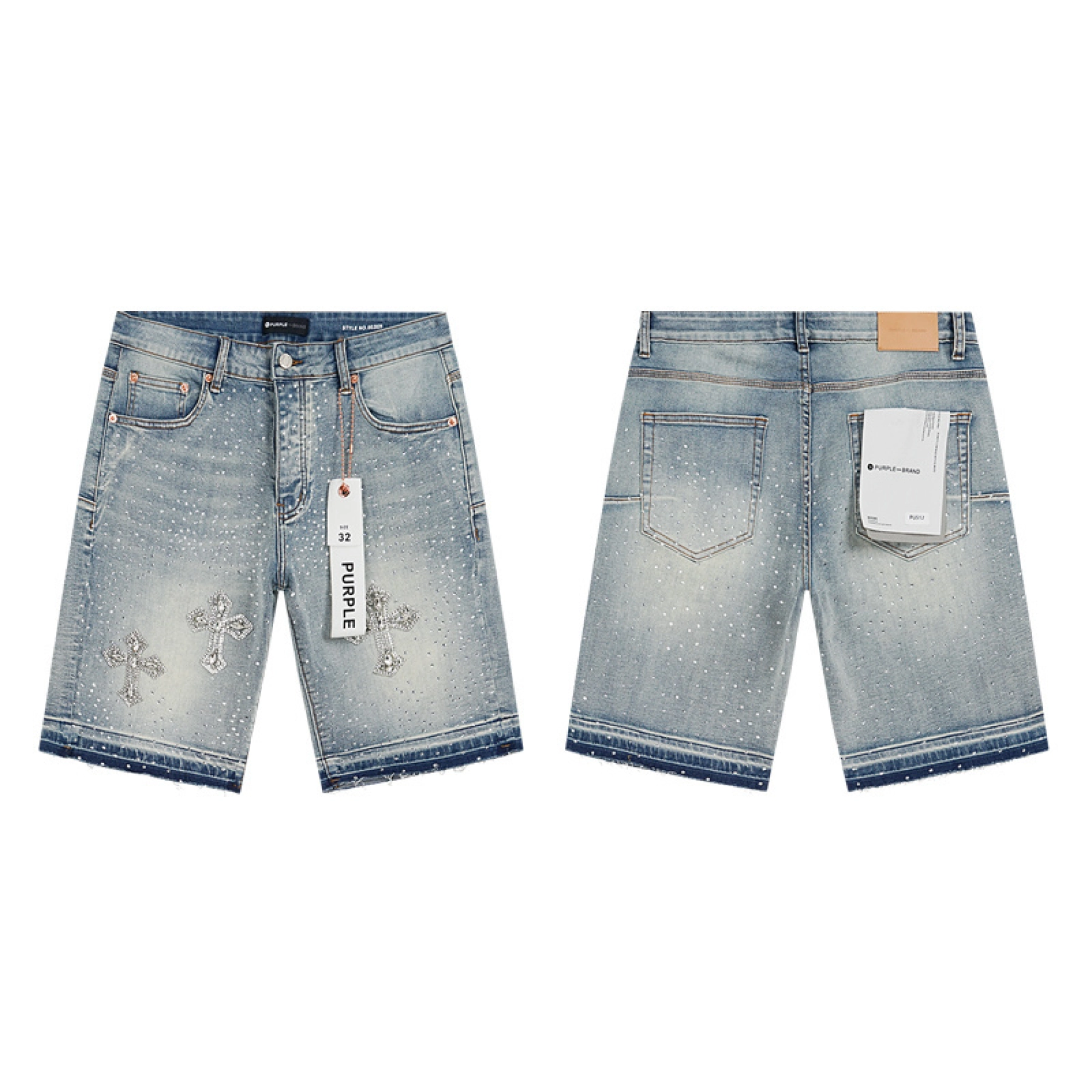 Purple Brand Jeans Denim Shorts PU512