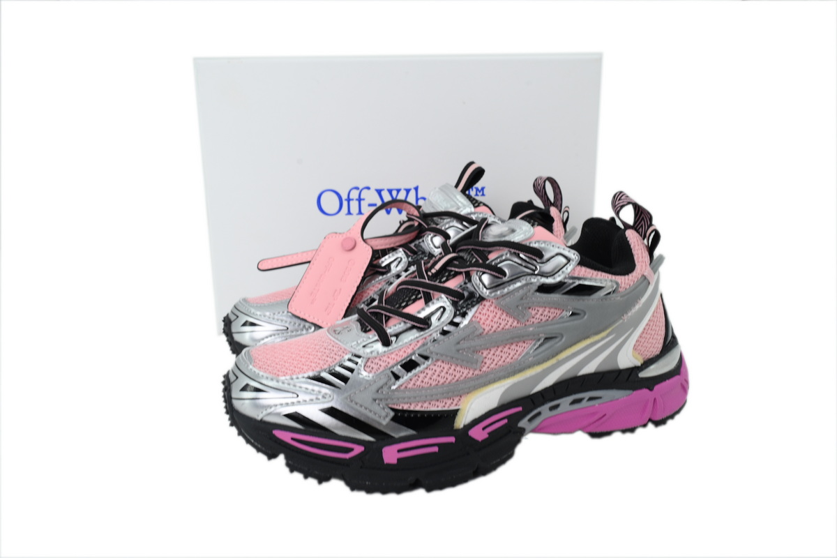 OFF WHITE Be Right Back Lace Up Sneakers OWIA289S25 FAB0010081