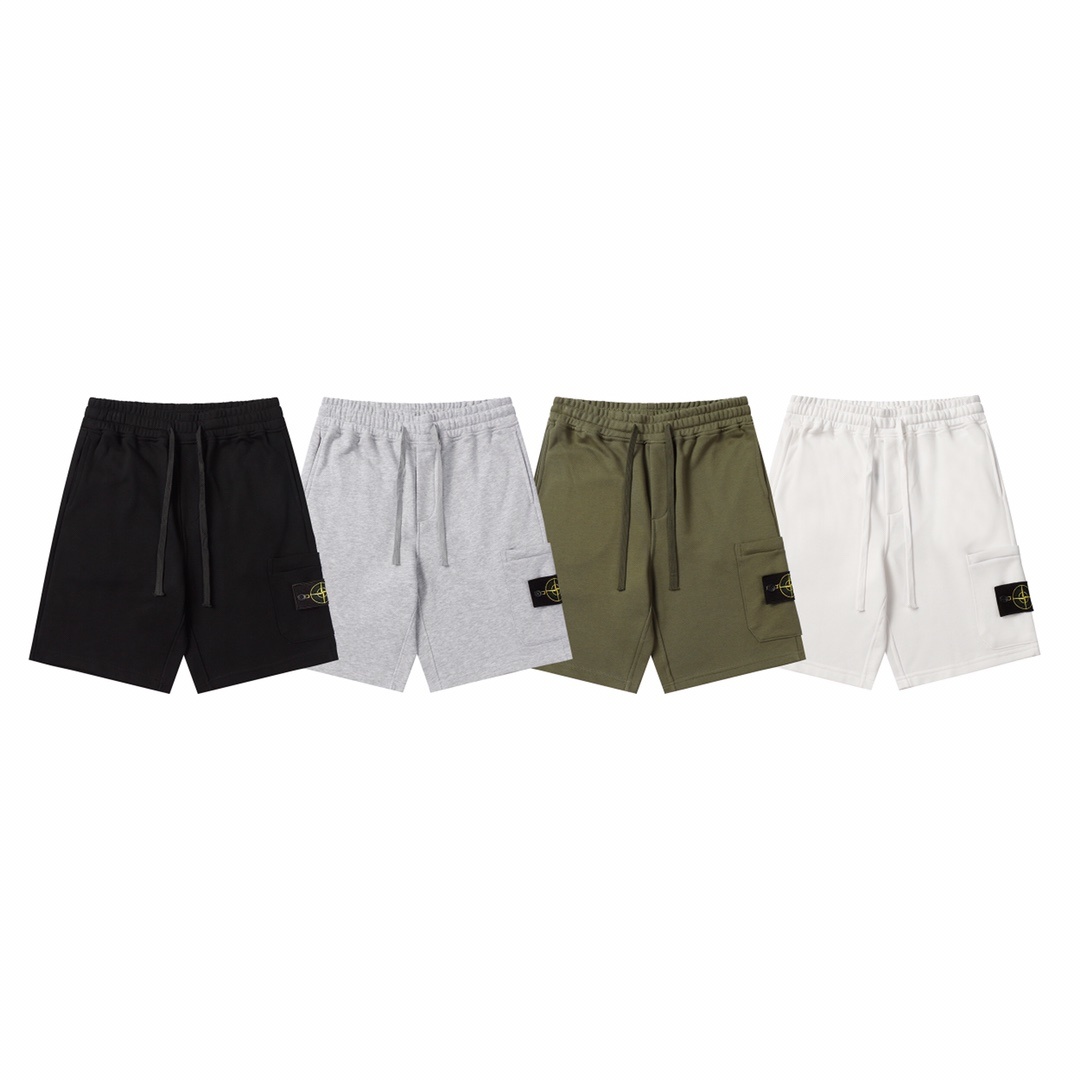 Stone Island Compass-badge Shorts