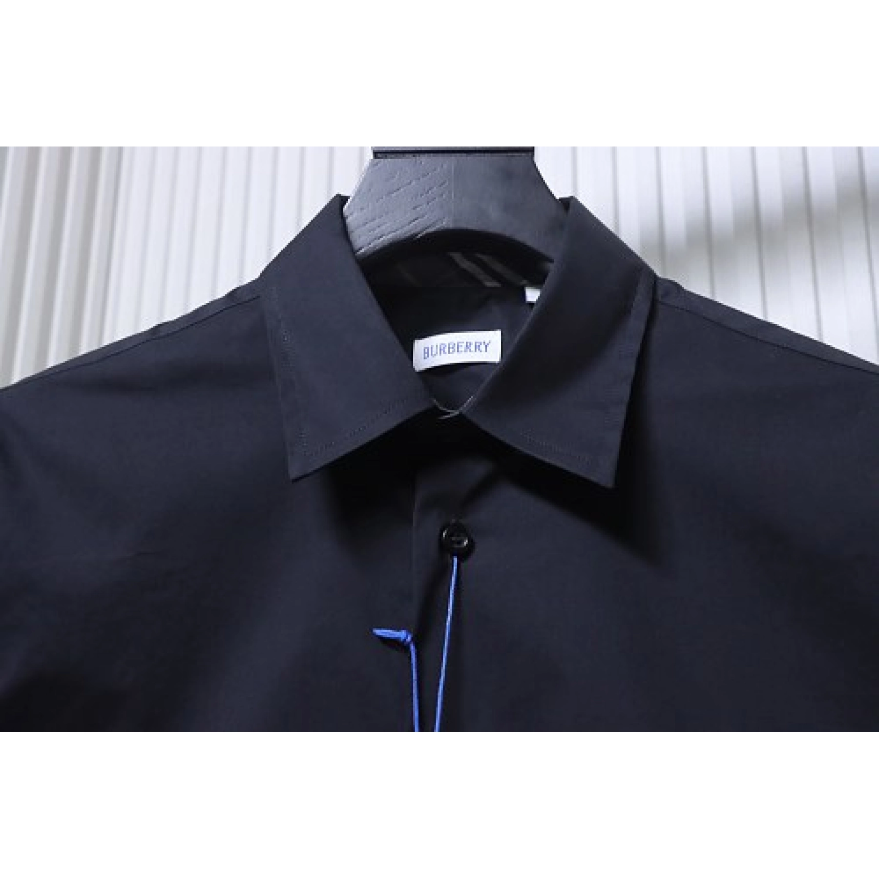 Burberry EKD-Embroidered Cotton Shirt Black