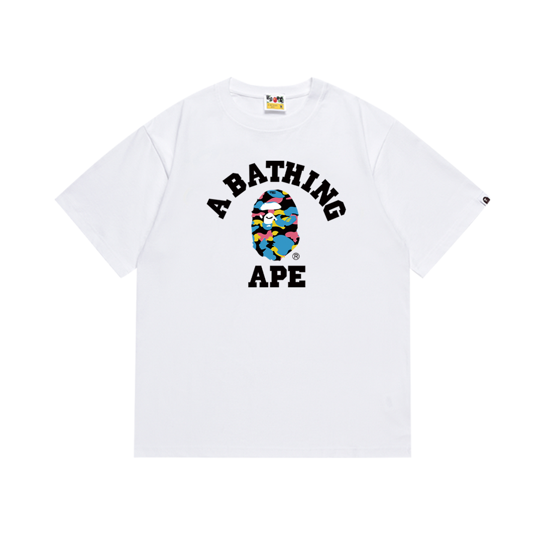 BAPE New Multi Camo College T-Shirt