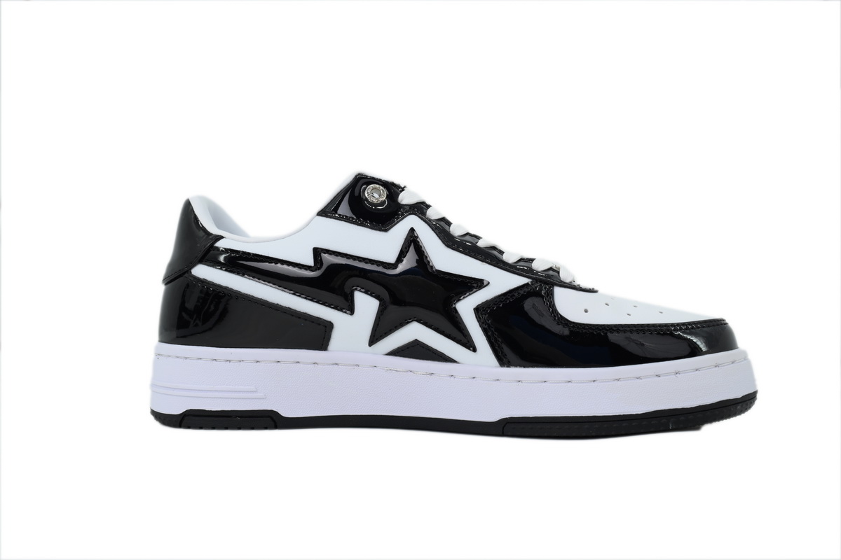 A BATHING APE BAPE Black White 1L80-191-305
