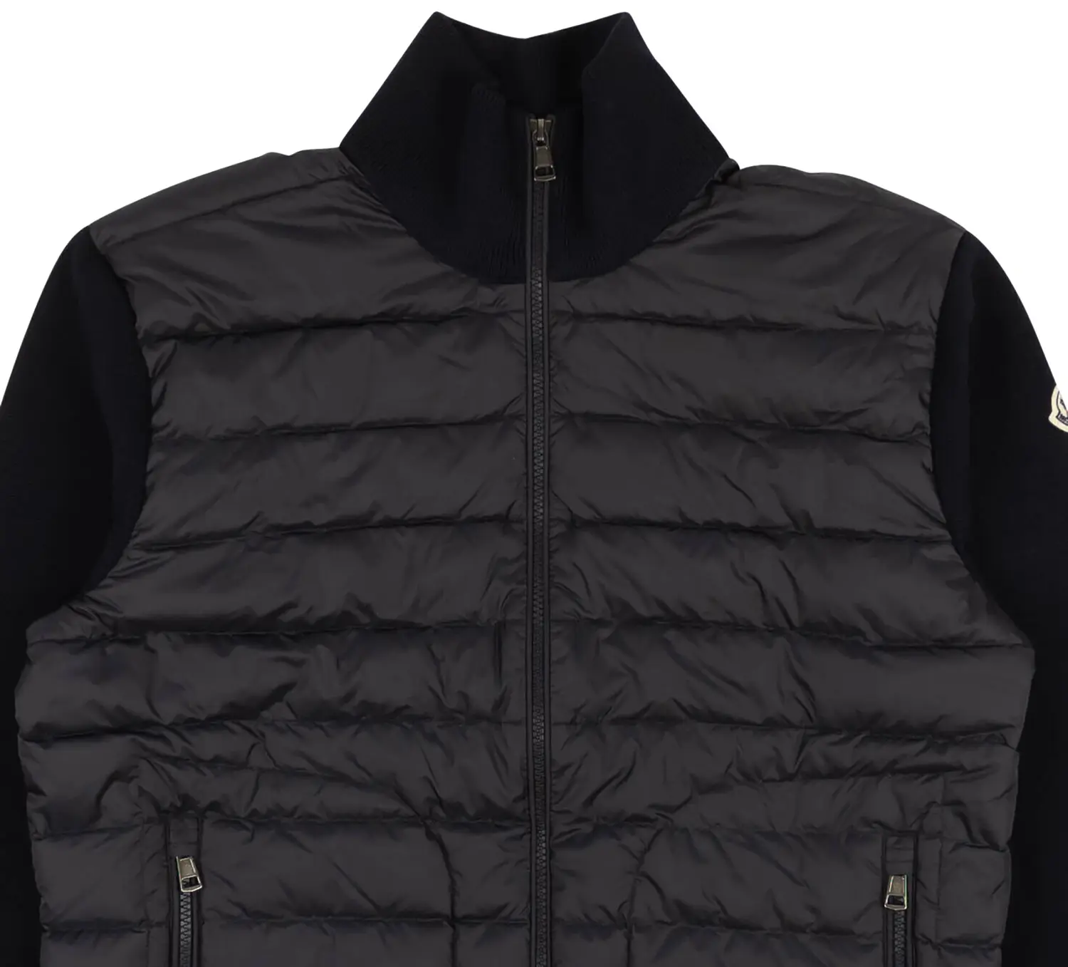Moncler Tricot Down Filled Jacket 'Blue'