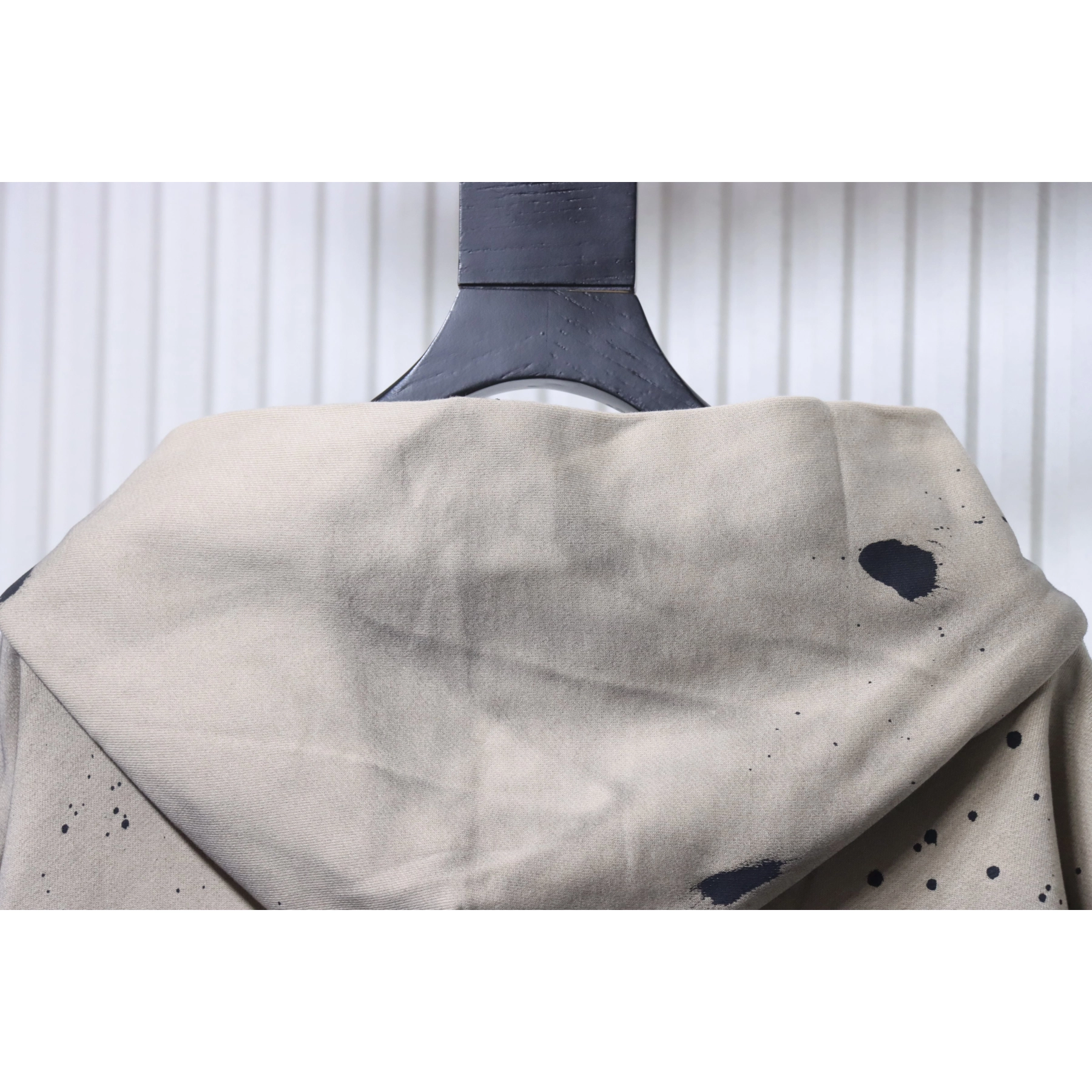 WE11DONE Irregular Graffiti Zip-Up Hoodie