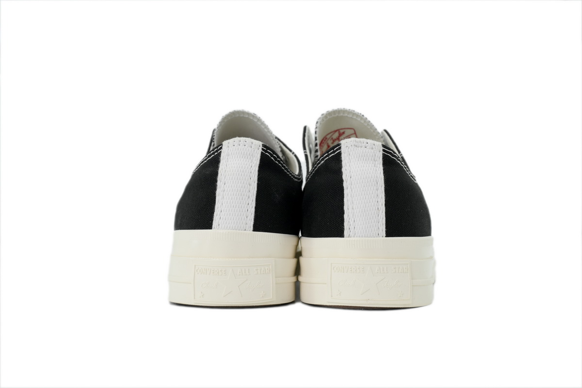 Comme des Garçons Play x Converse Chuck 70 Low Black 150206C