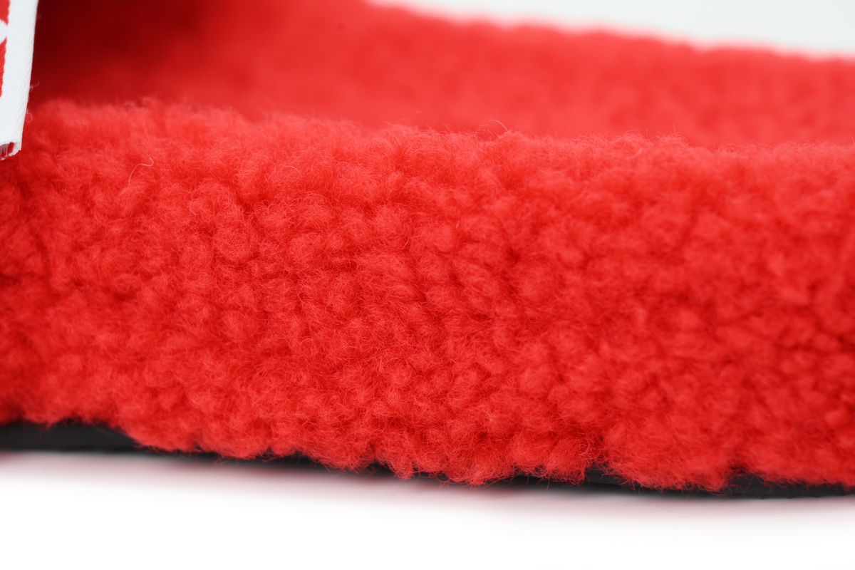 NBA x Balenciaga Furry Slides Red