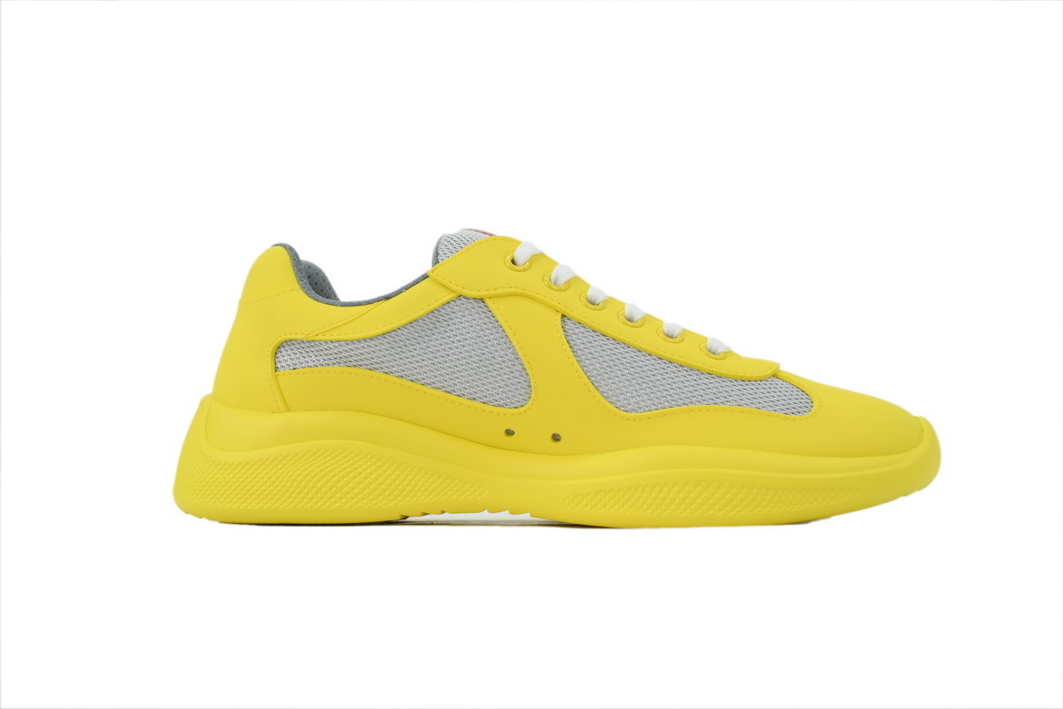 Prada America's Cup Sneakers Yellow