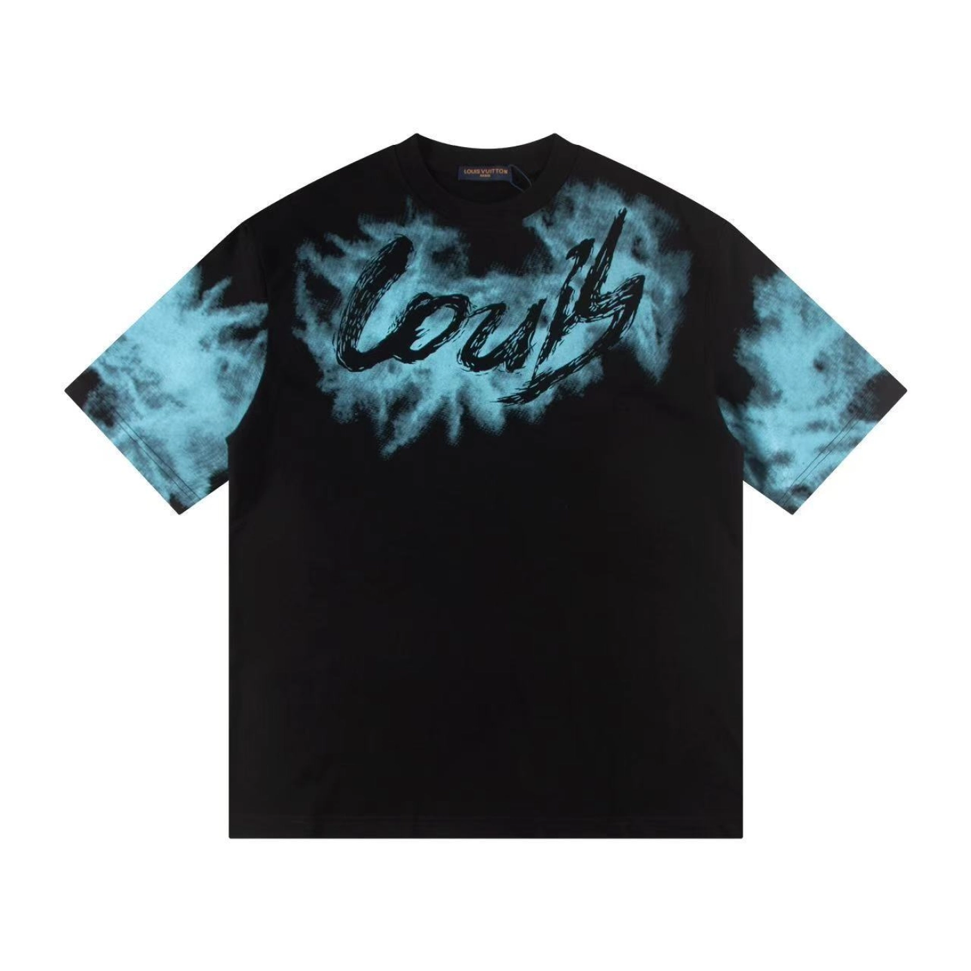 Louis Vuitton T-shirt Z034 Black/White/Gray