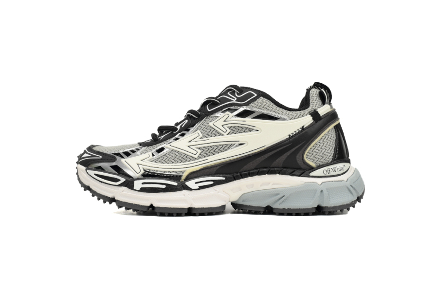 OFF-WHITE Be Right Back Blue Silver white