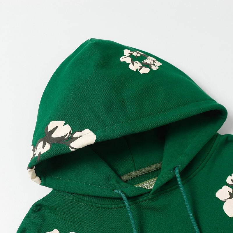 Denim Tears Cactus Tears Wreath Hoodie Green
