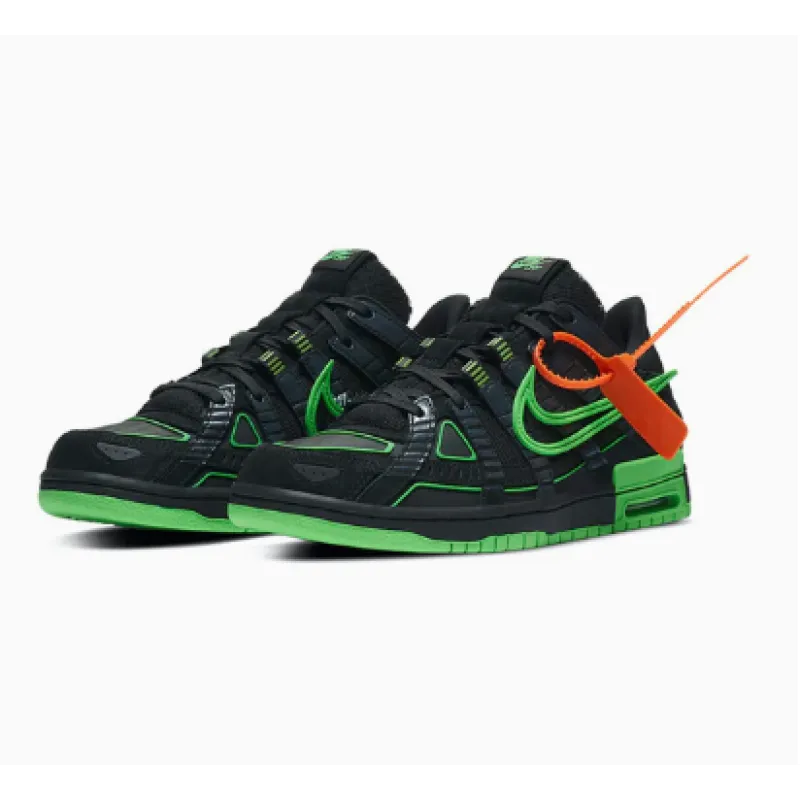 Nike Air Rubber Dunk Off-White Green Strike CU6015-001