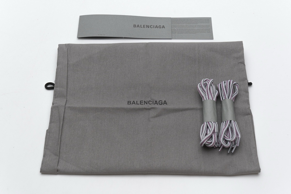 Balenciaga Track Tess S Black Purple Red 542436 W1GB7 5482
