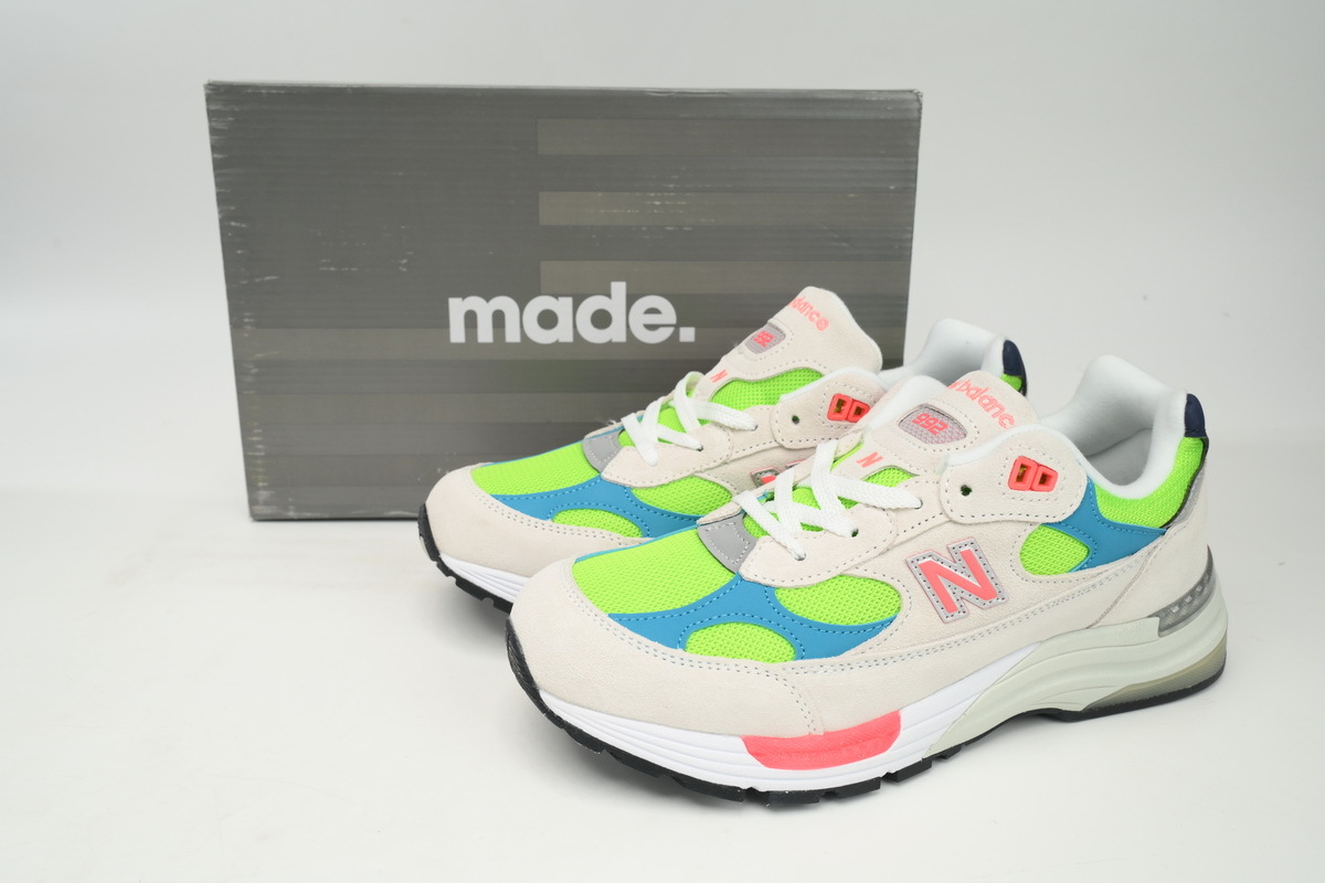 New Balance 992 White Blue M992DA