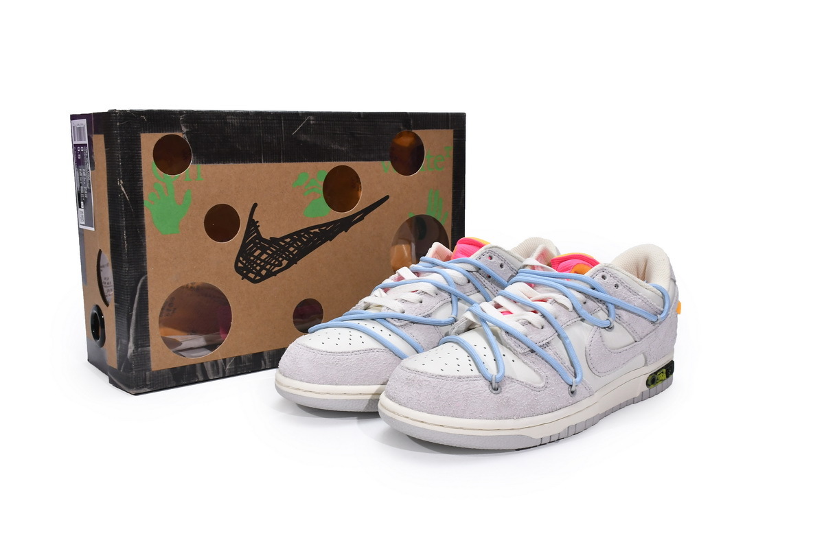 OFF WHITE x Nike Dunk SB Low The 50 NO.38 DJ0950-113