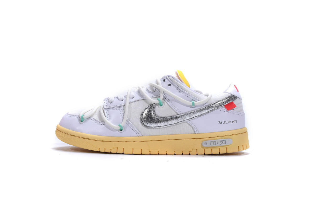 OFF WHITE x Nike Dunk SB Low The 50 NO.1 DM1602-127