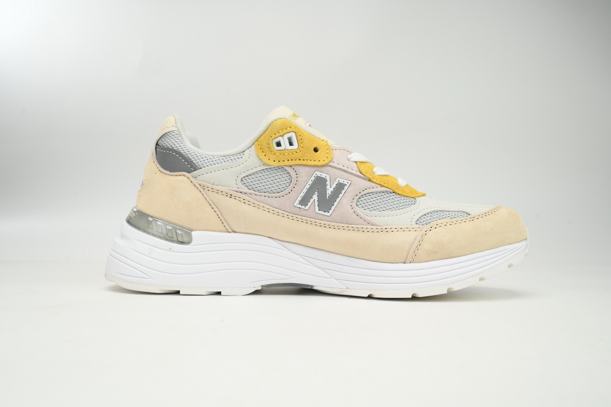 New Balance 992 Gray White Yellow M992PB1