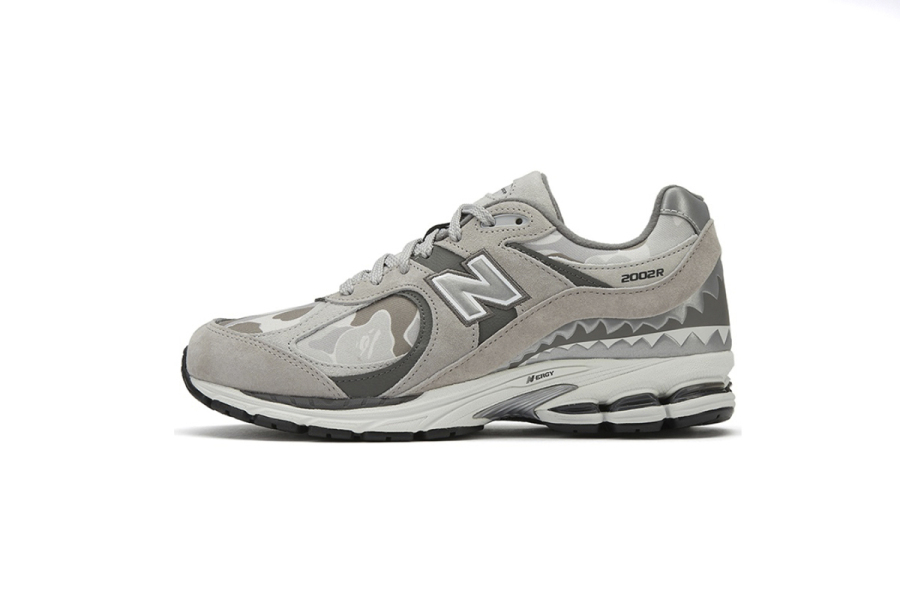 New Balance 2002R BAPE Grey M2002RBG