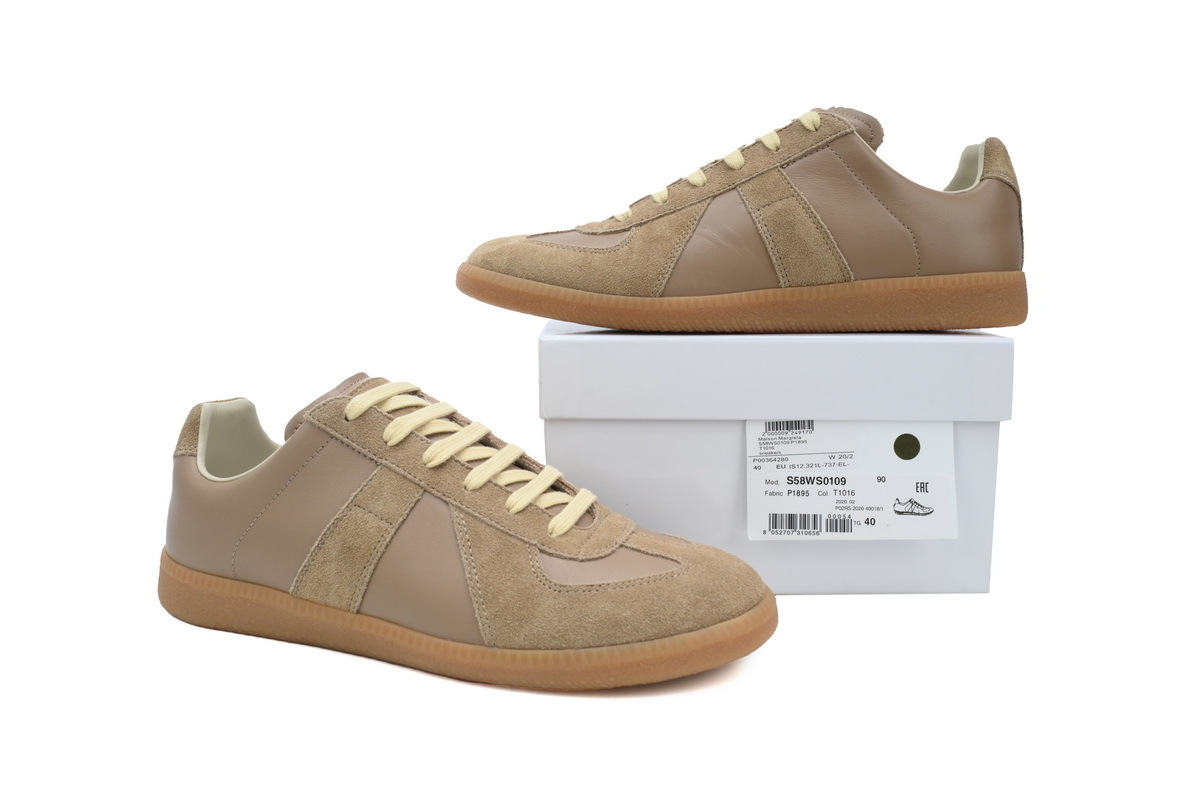 Maison Margiela Brown Replica Sneakers
