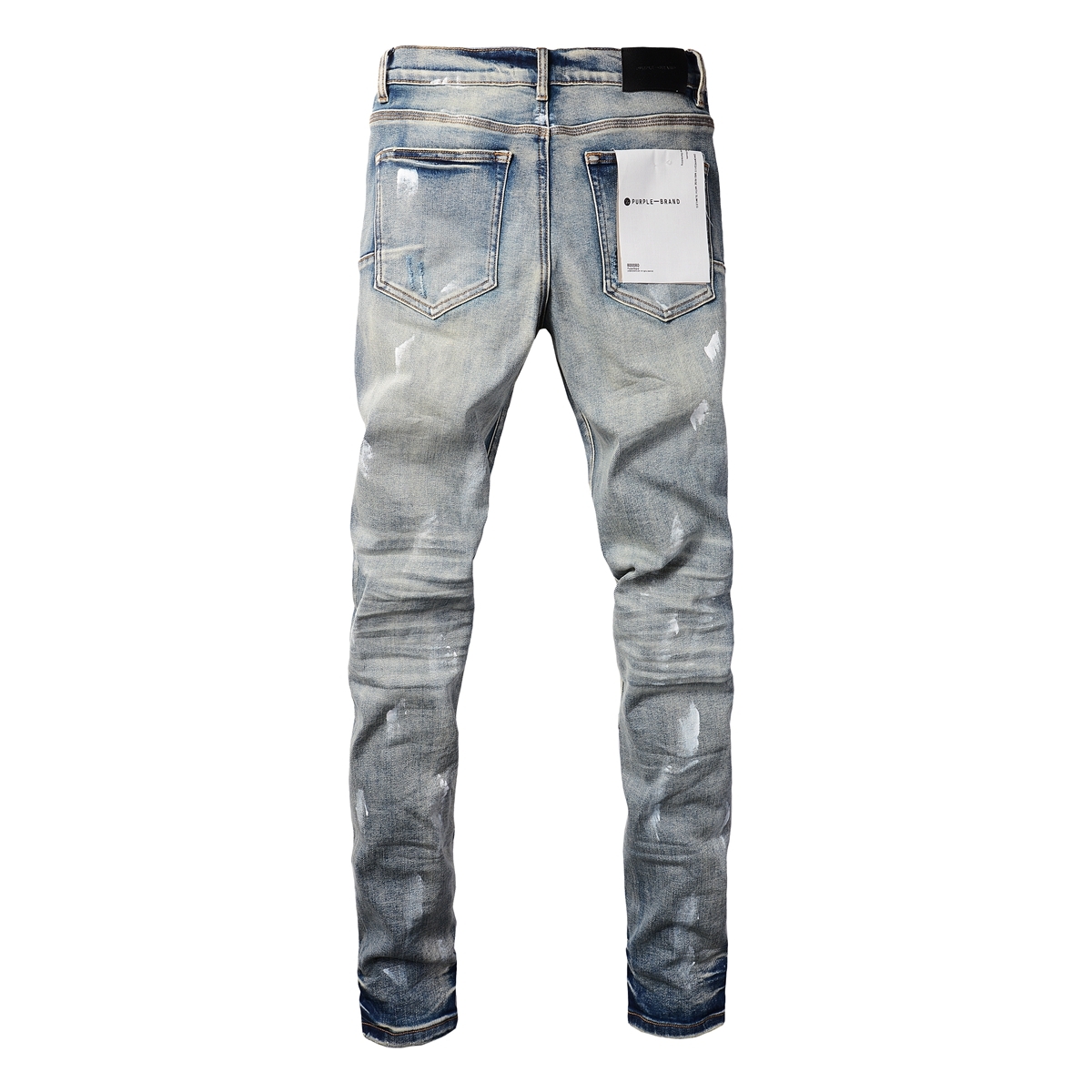 Purple Jeans washing blue 006