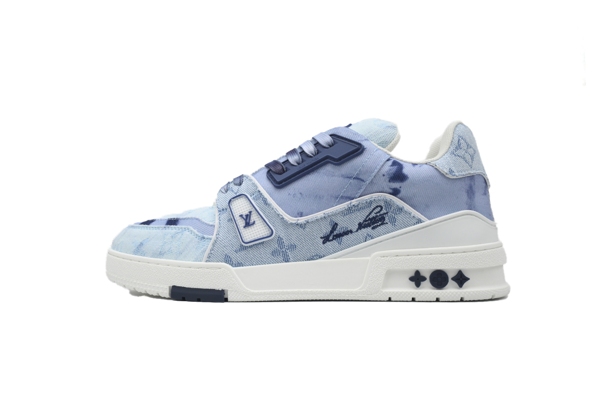 Louis Vuitton Trainer Gradient Blue