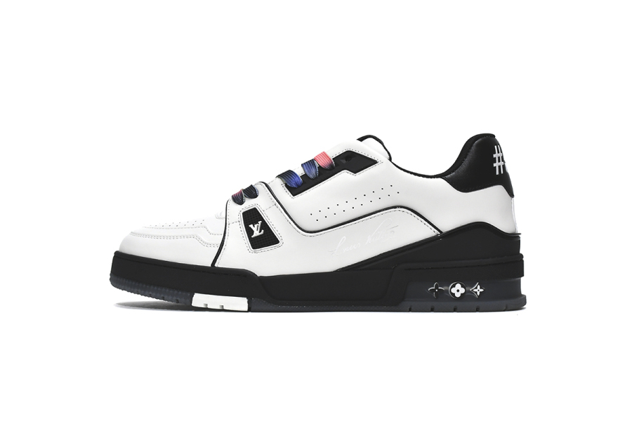 Louis Vuitton Trainer Black White 1A9ADA
