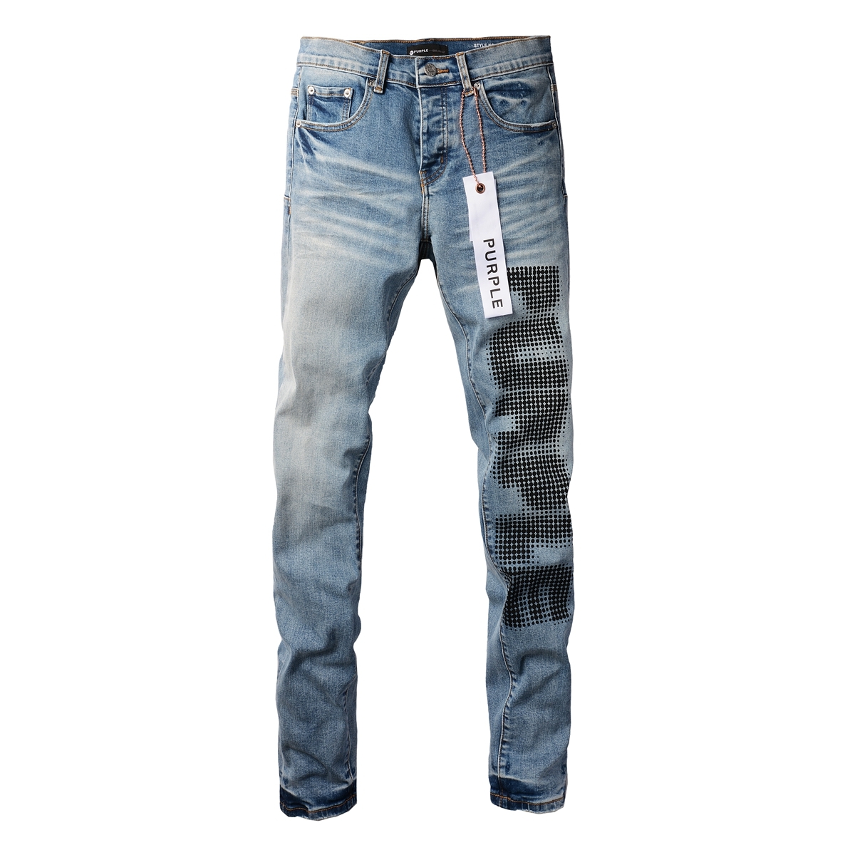 Purple Jeans Denim Blue 003