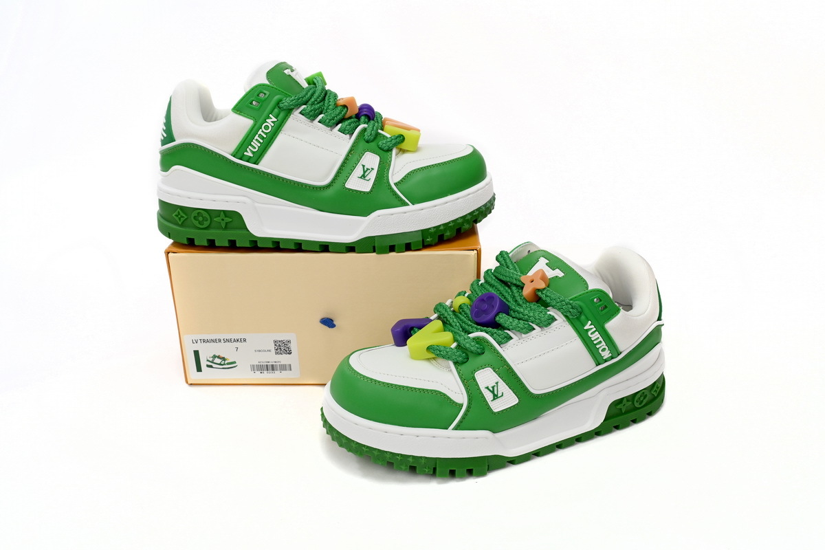 Louis Vuitton White Green 1AB8SD