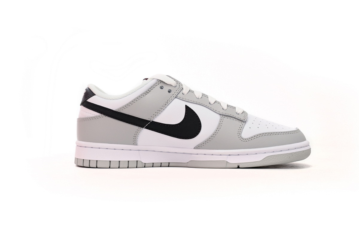 Nike Dunk Low Gray And White Lottery Tickets DR9654-001