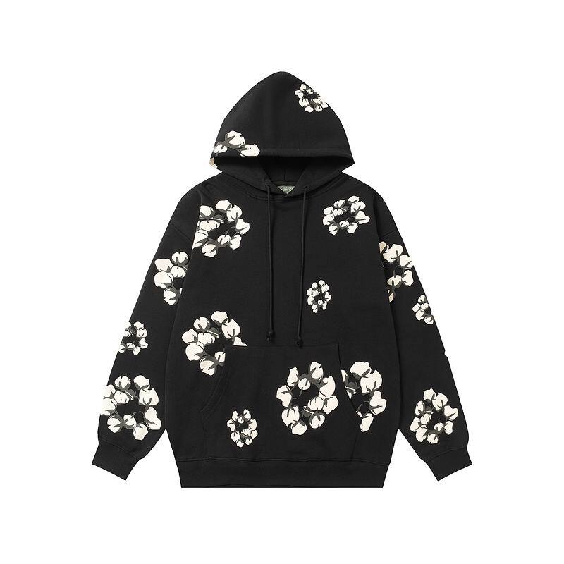 Denim Tears Cactus Tears Wreath Hoodie Black