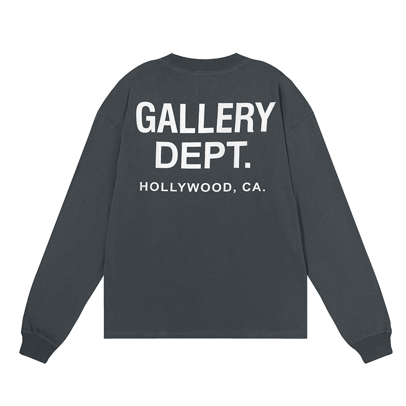 Gallery Dept Hoodie Crewneck Black White Brown Purple