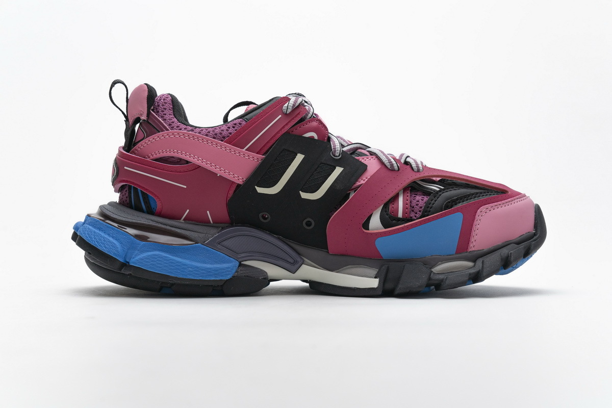 Balenciaga Track Tess S Black Purple Red 542436 W1GB7 5482