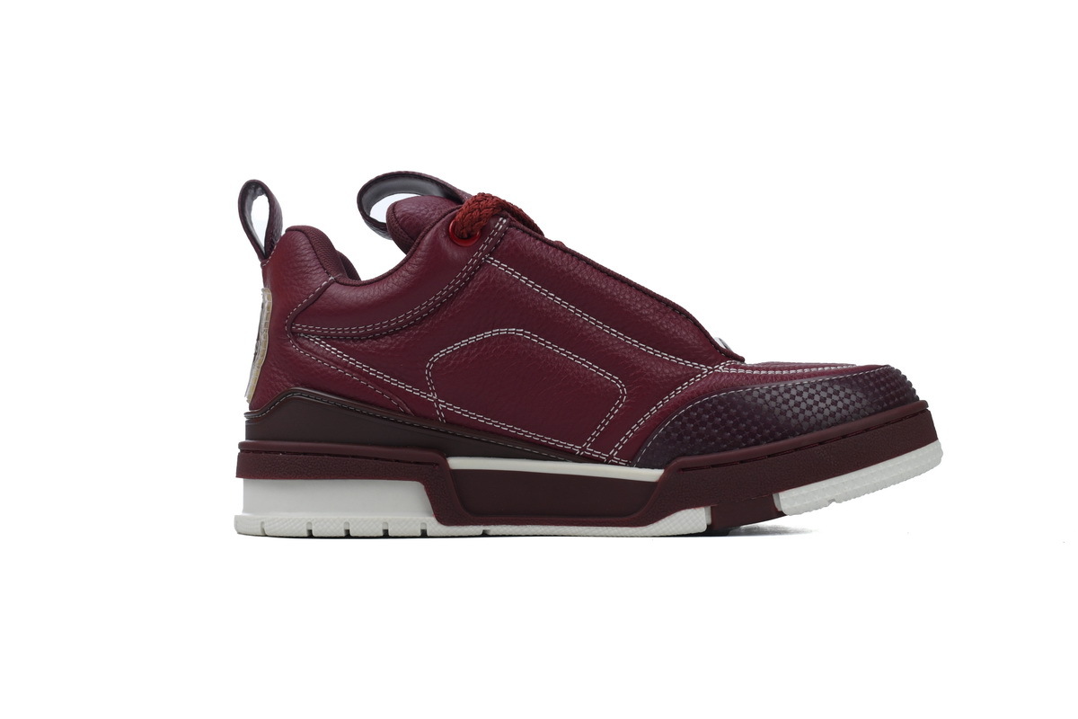 Louis Vuitton Skate Sneaker Wine