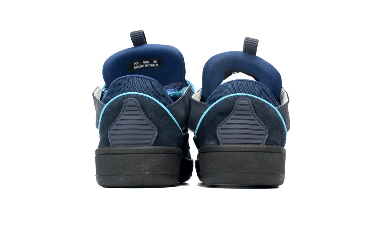Lanvin Leather Curb Blue