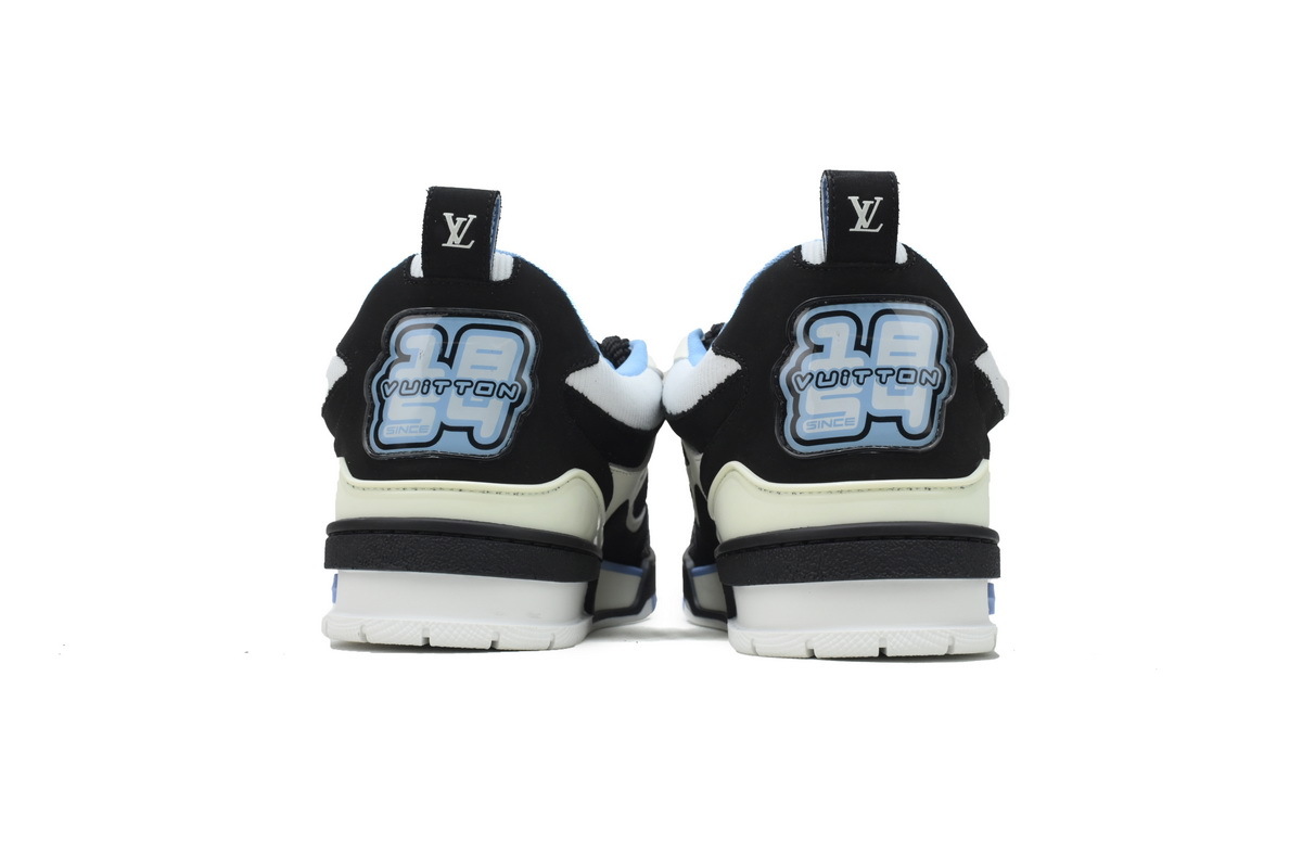 Louis Vuitton Skate Sneaker Blue Black White