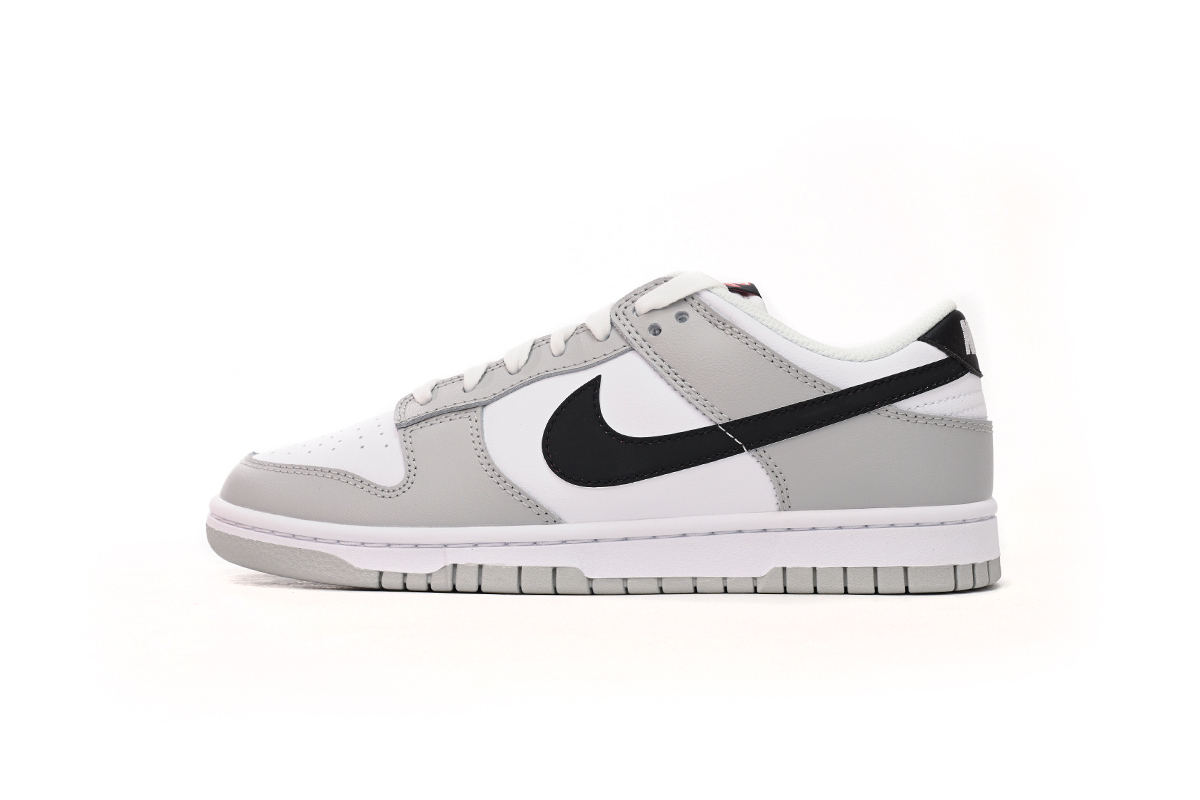 Nike Dunk Low Gray And White Lottery Tickets DR9654-001