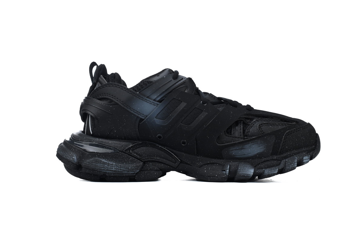Balenciaga Track Sneaker Black White Graffiti 542436 WTRHW 1090