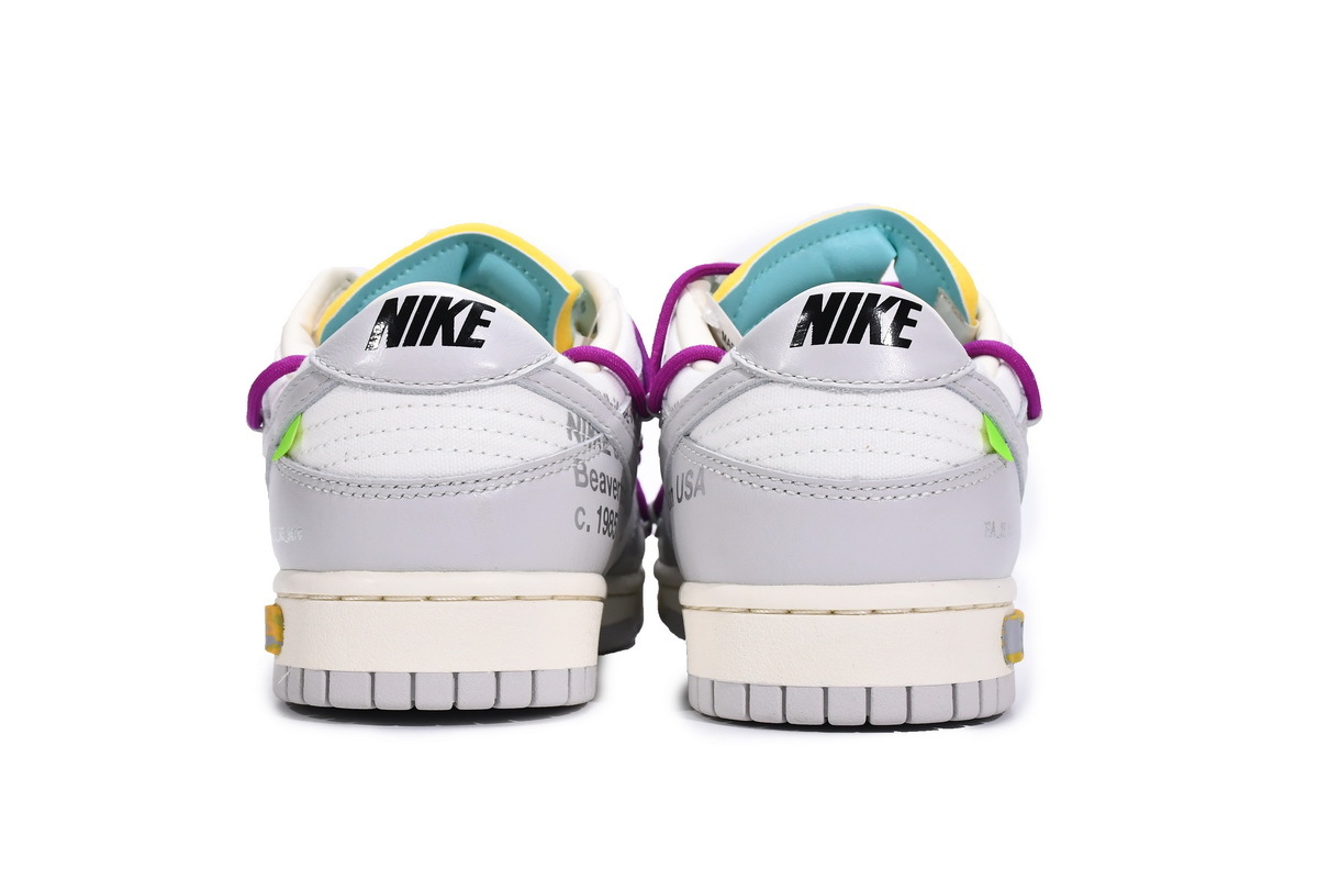 OFF WHITE x Nike Dunk SB Low The 50 NO.21 DM1602-100