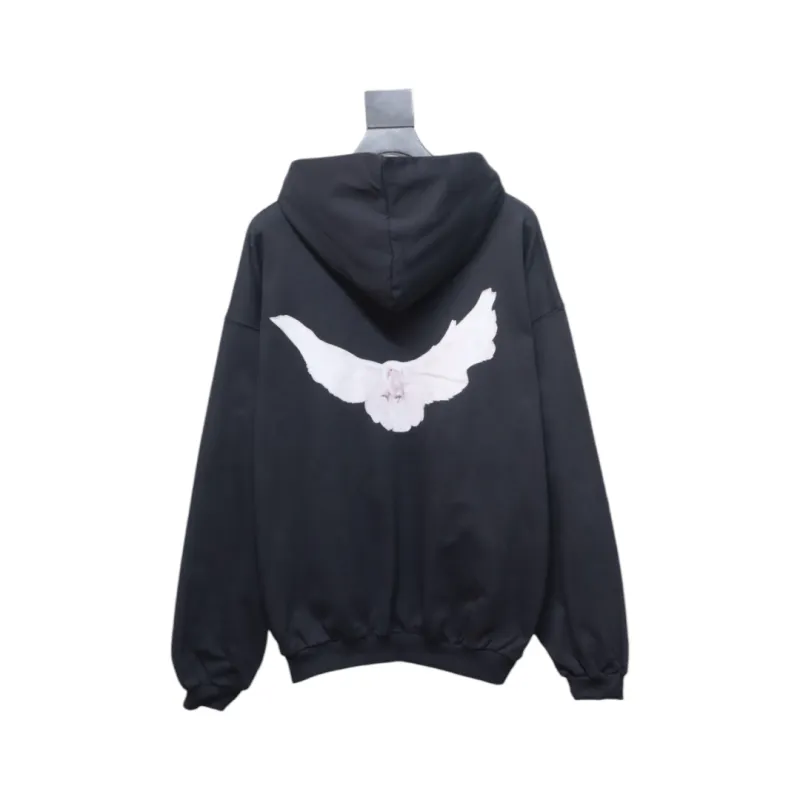 Yeezy Gap Engineered Balenciaga Hoodie Dark Grey
