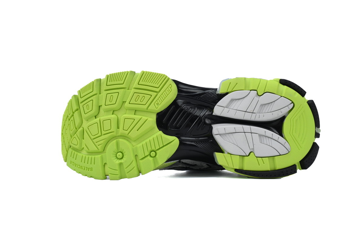 Balenciaga Runner Black White And Yellow 677402 W3RBP 1093