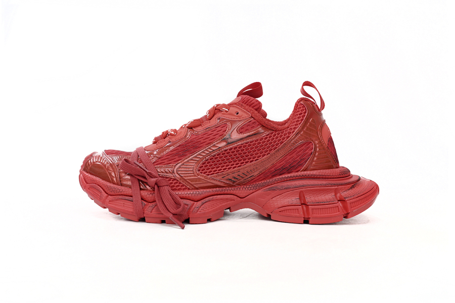 Balenciaga 3XL Sneaker in Red 734734 W3XL1 6000