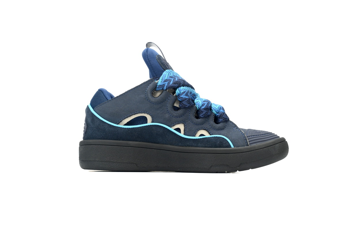 Lanvin Leather Curb Blue
